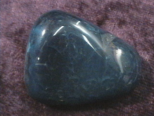 Tumbled Stone - Blue Agate